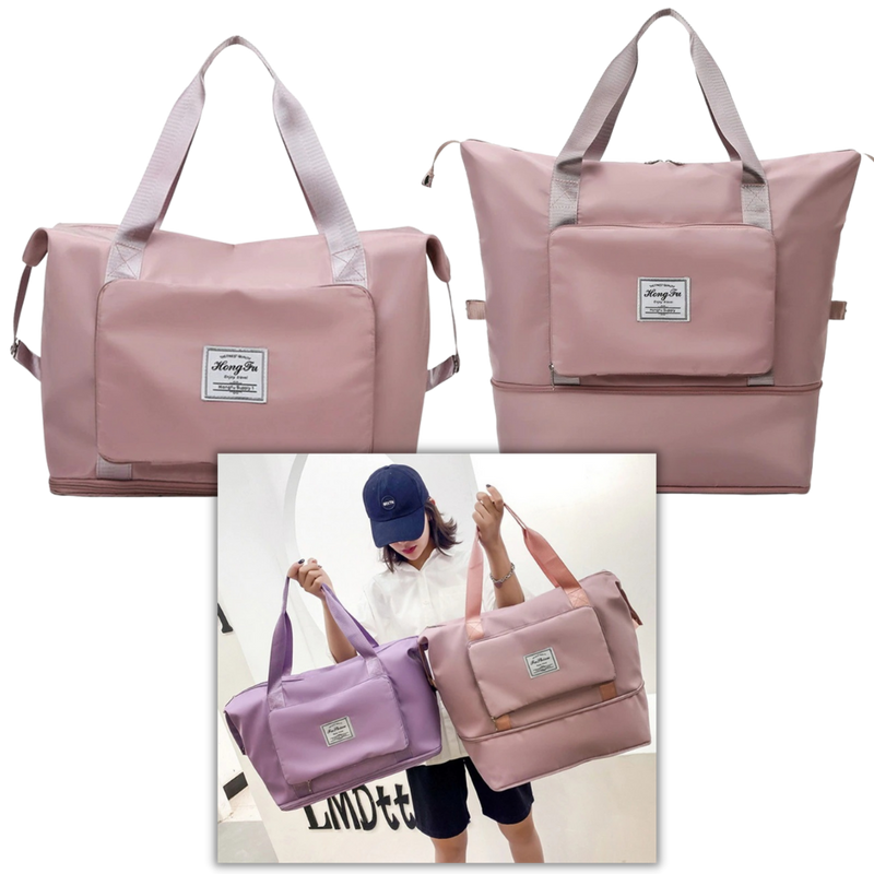 Multi use expandable and foldable travel bag