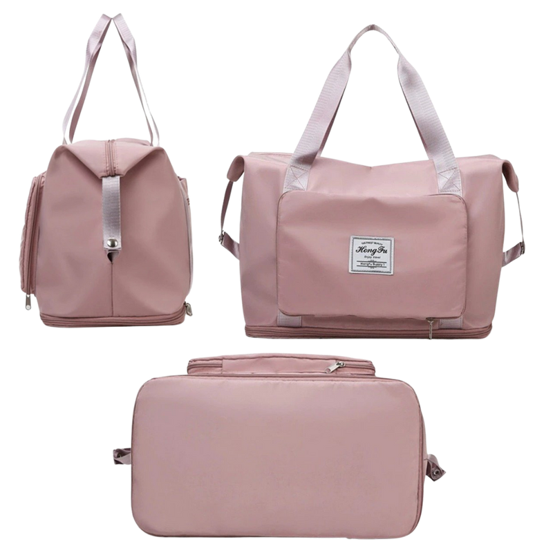 Multi use expandable and foldable travel bag