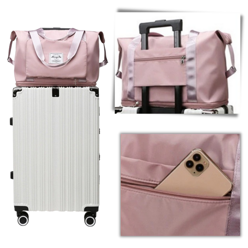 Multi use expandable and foldable travel bag