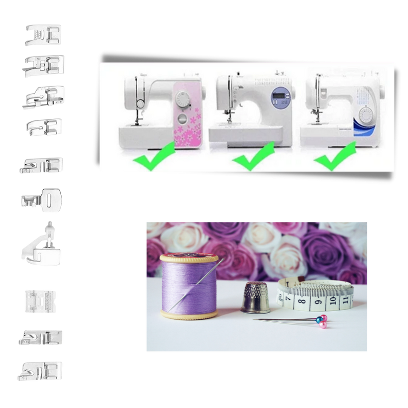 32/42 Piece Presser Foot Sewing Pack