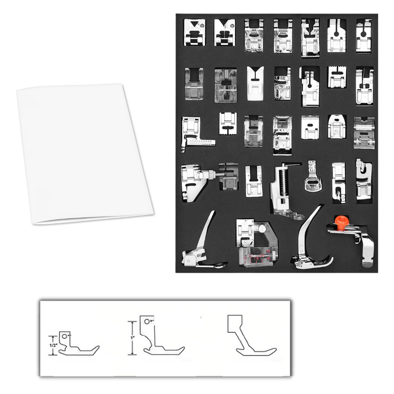32/42 Piece Presser Foot Sewing Pack