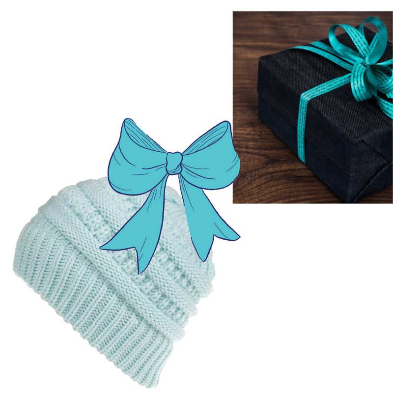 Beanie for Ponytail and Messy Bun