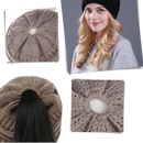 Beanie for Ponytail and Messy Bun