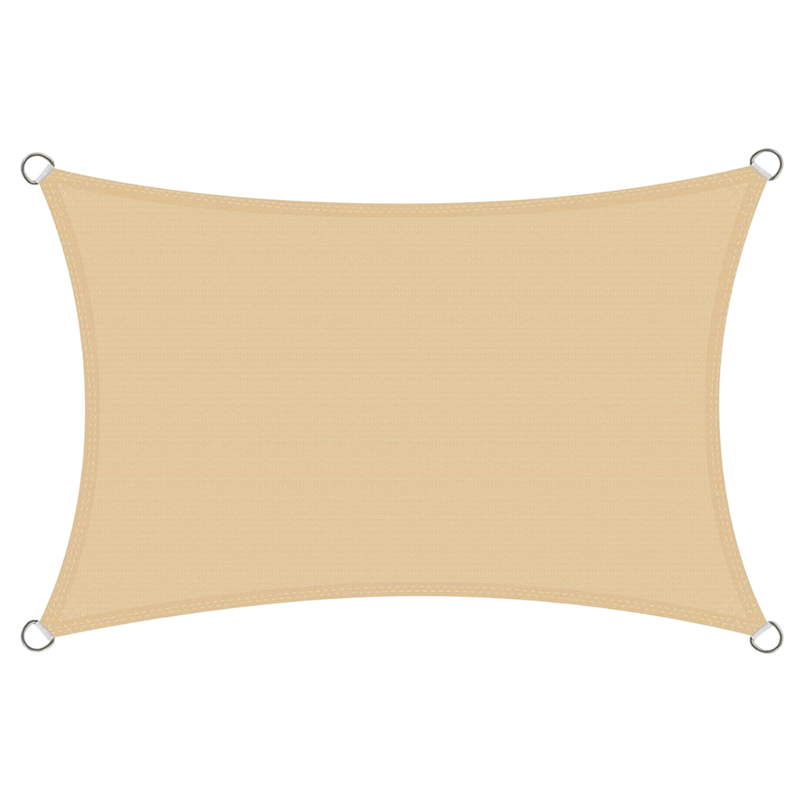 Weatherproof Rectangular Sun Shade sail