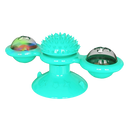 Rotative Windmill Cat Toy With Brush