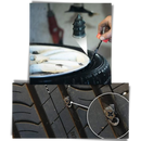 Rubber tire repair nails