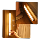 Magnetic motion sensor LED light