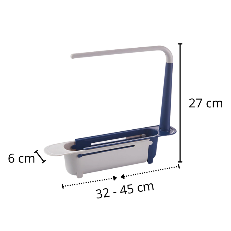 Extendable Storage Rack for Sink