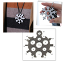 18-in-1 Stainless Steel Snowflake Multi-Tool