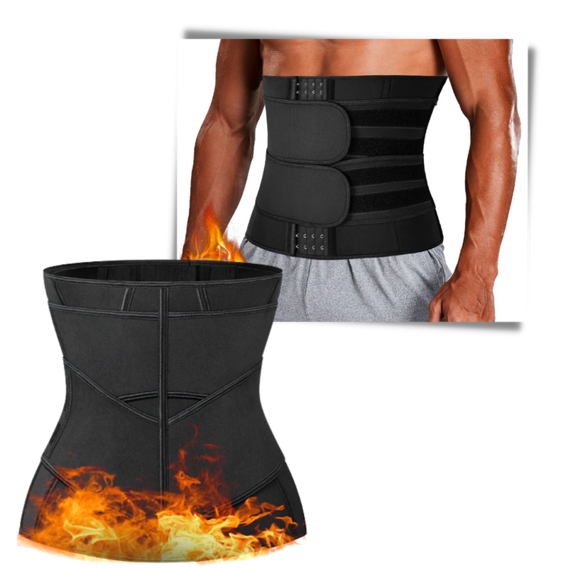Double Strap Sauna Waist Trainer