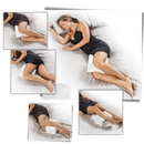 Side Sleeper Knee and Leg Memory Foam Pillow