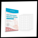 Skin tag removal treatment patch