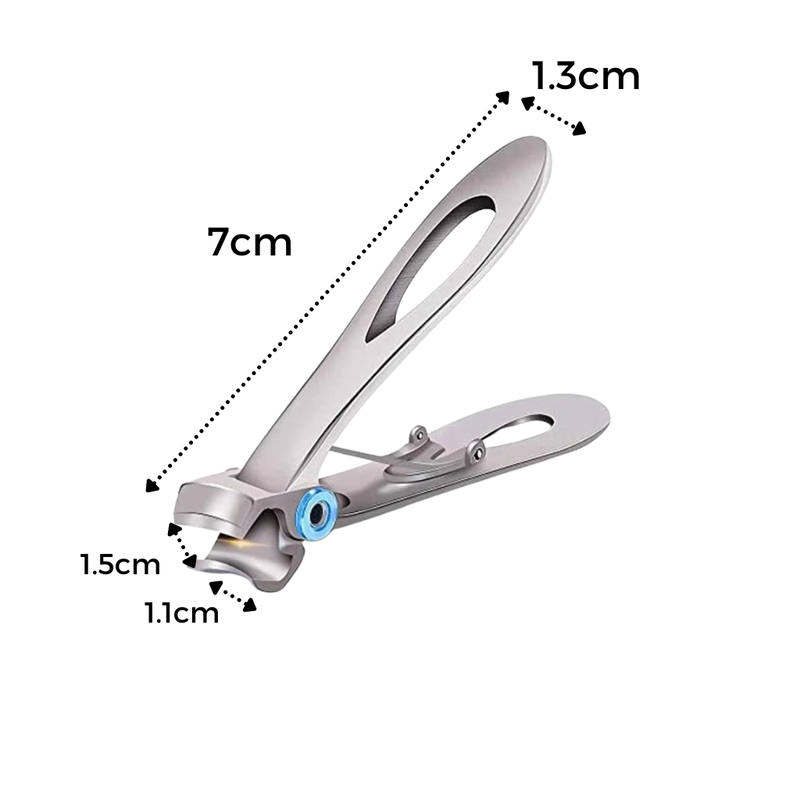 Stainless Steel Wide Jaw Nail Clippers