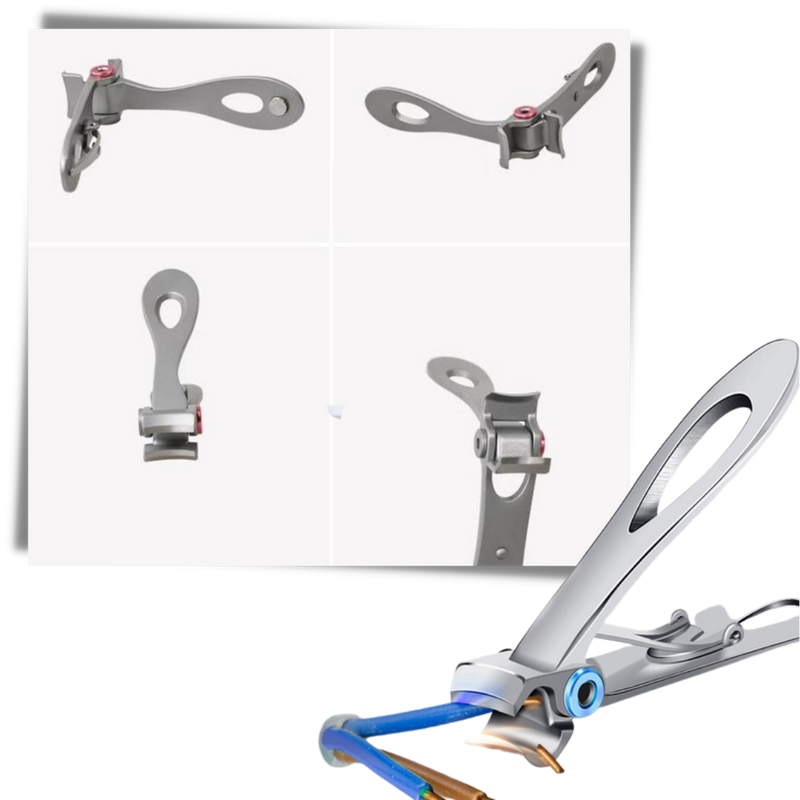 Stainless Steel Wide Jaw Nail Clippers