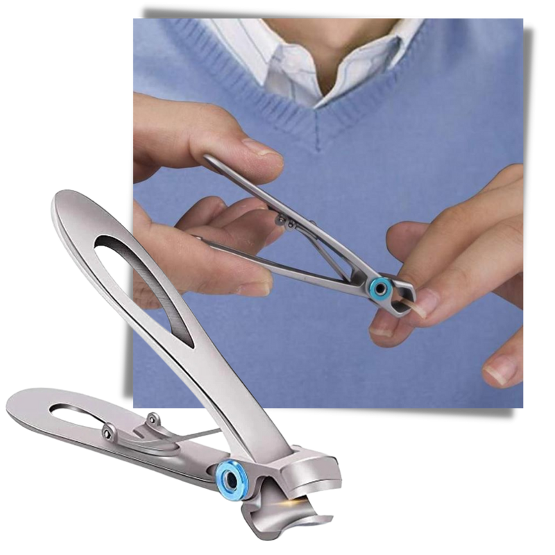 Stainless Steel Wide Jaw Nail Clippers