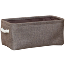 Stylish Linen Basket with Rope Handles