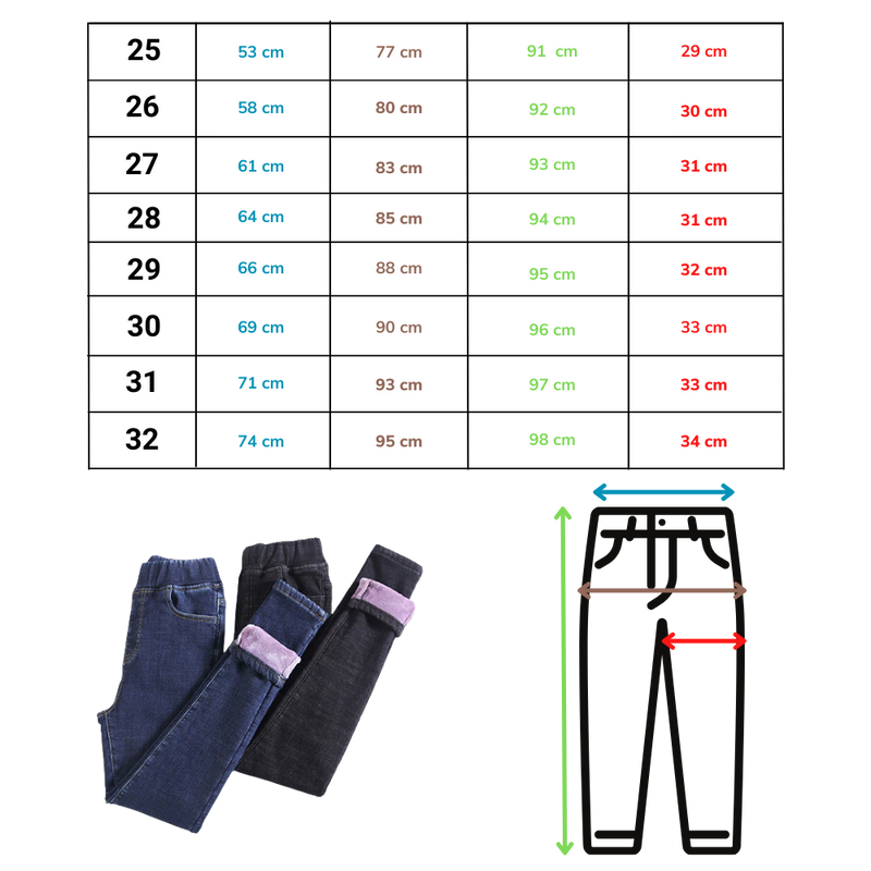 Women's Thermal Fleecy Jeggings