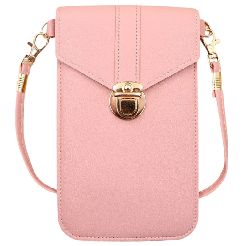 Touchscreen phone crossbody bag