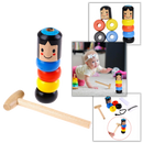 Magic Unbreakable Wooden Man Toy