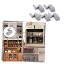 Pack of 10 Hinge LED Lights