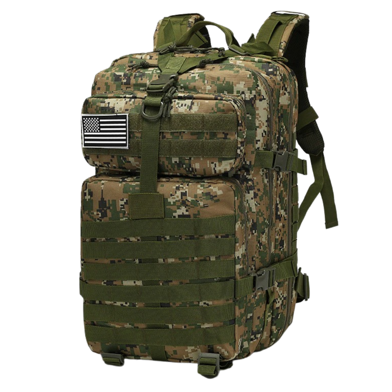 50L resistant camp backpack