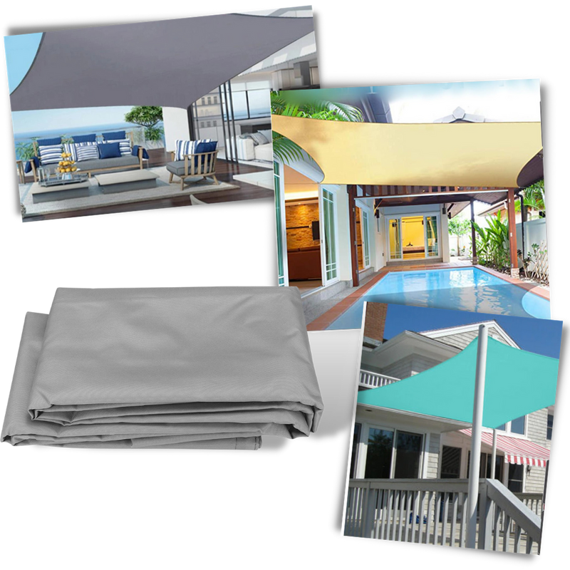 Weatherproof Rectangular Sun Shade sail