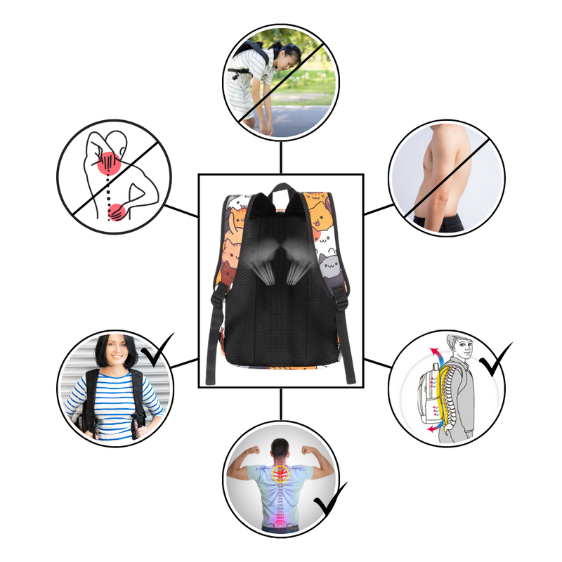 Whimsical Neko Astsum Backpack