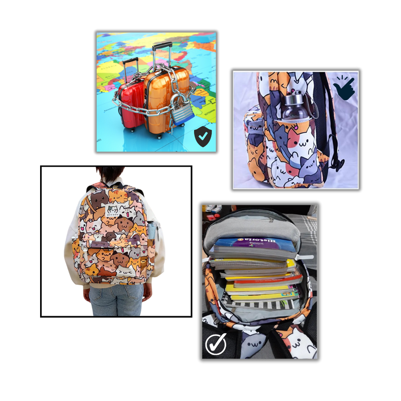 Whimsical Neko Astsum Backpack