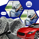 Absorbent Microfiber Glass Cleaner Towel