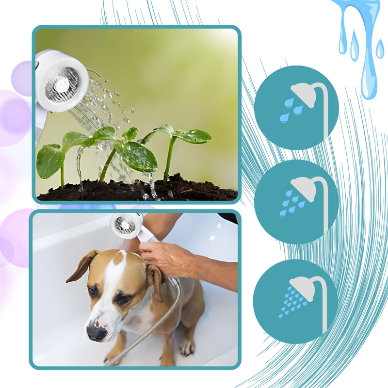 Adjustable Portable Outdoor Shower