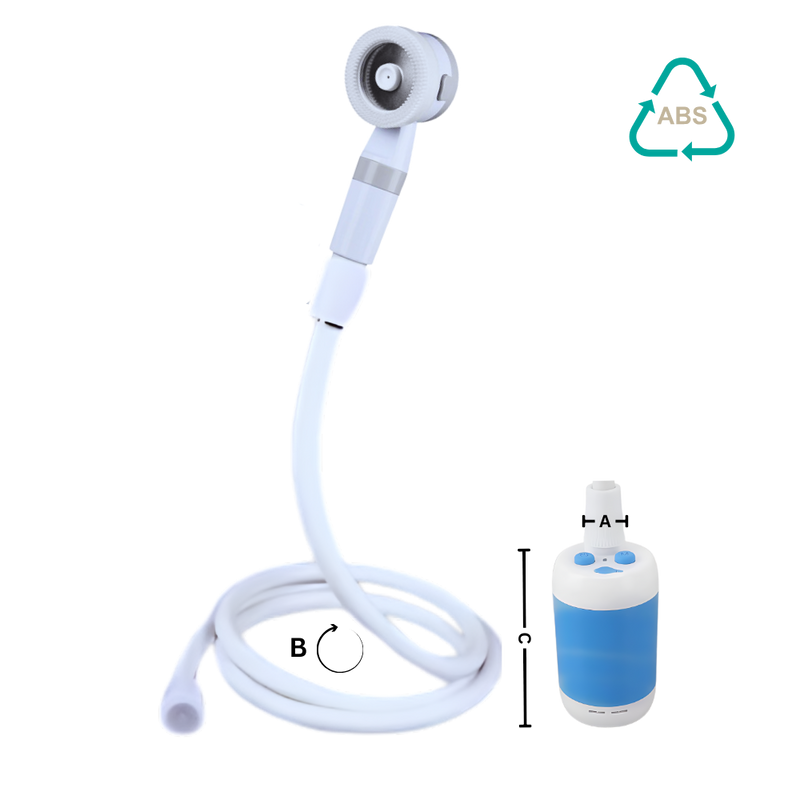 Adjustable Portable Outdoor Shower