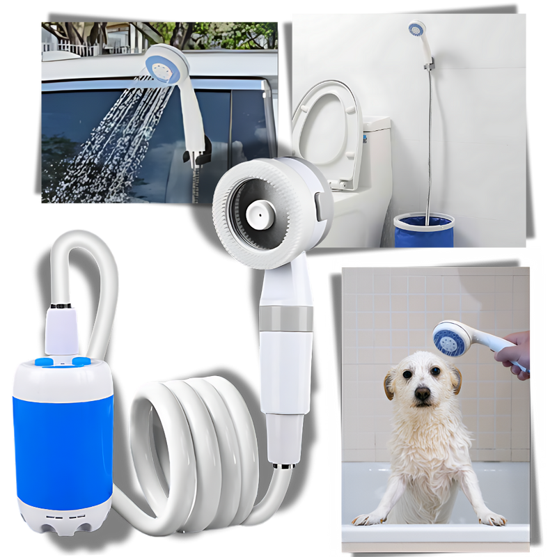 Adjustable Portable Outdoor Shower