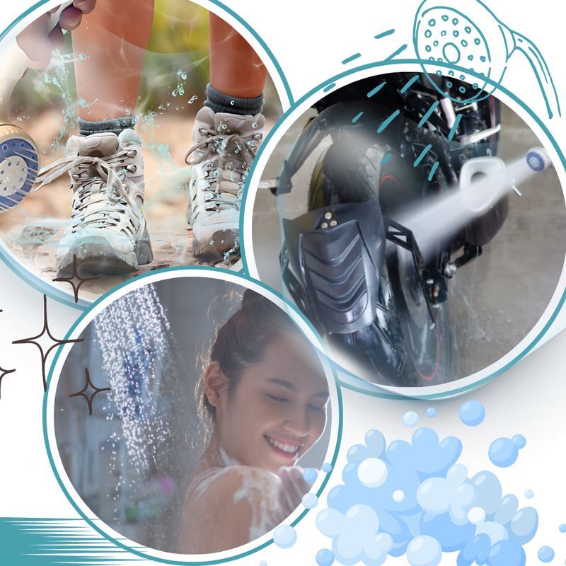 Adjustable Portable Outdoor Shower