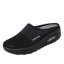 Air-cushion diabetic slip-on shoes