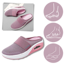 Air-cushion diabetic slip-on shoes