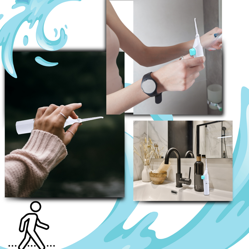 Air Powered Teeth Water Flosser