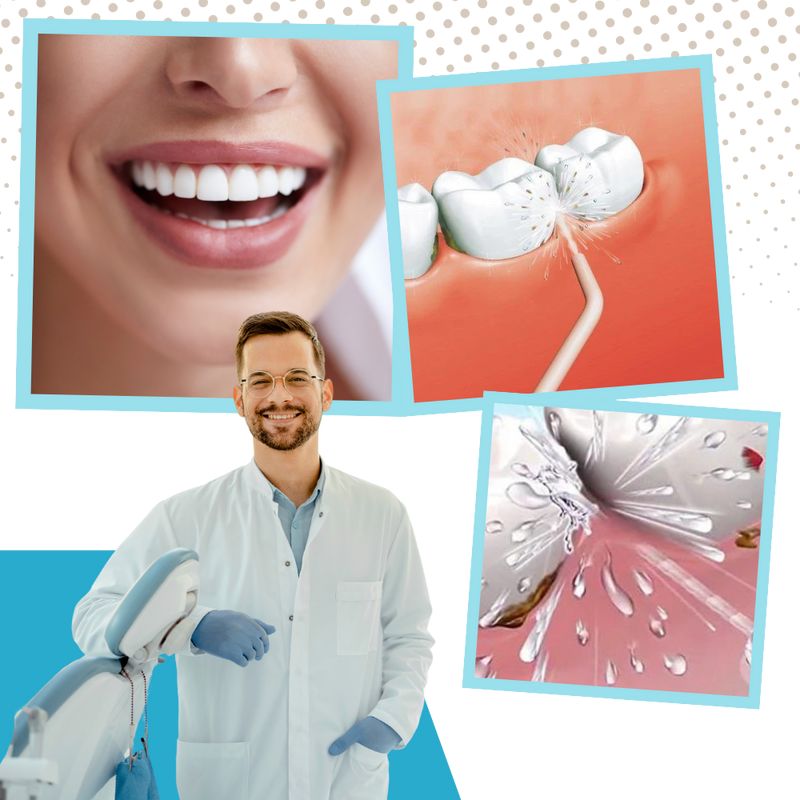 Air Powered Teeth Water Flosser