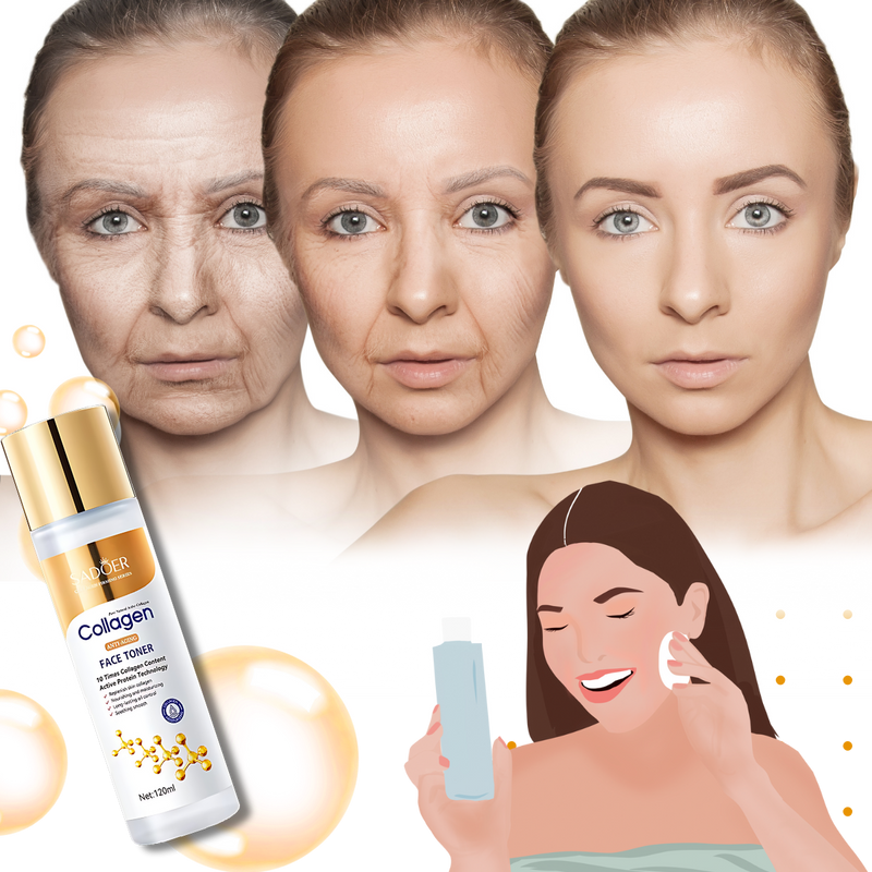 Anti-Aging Brightening Collagen Toner