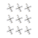 Anti-Leakage magnetic curtain clips