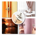 Anti-Leakage magnetic curtain clips