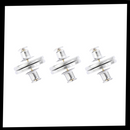 Anti-Leakage magnetic curtain clips