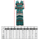 Bohemian V-Neck Maxi Dress