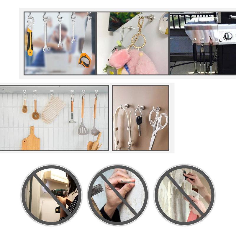 Cabin Magnetic Grip Hooks