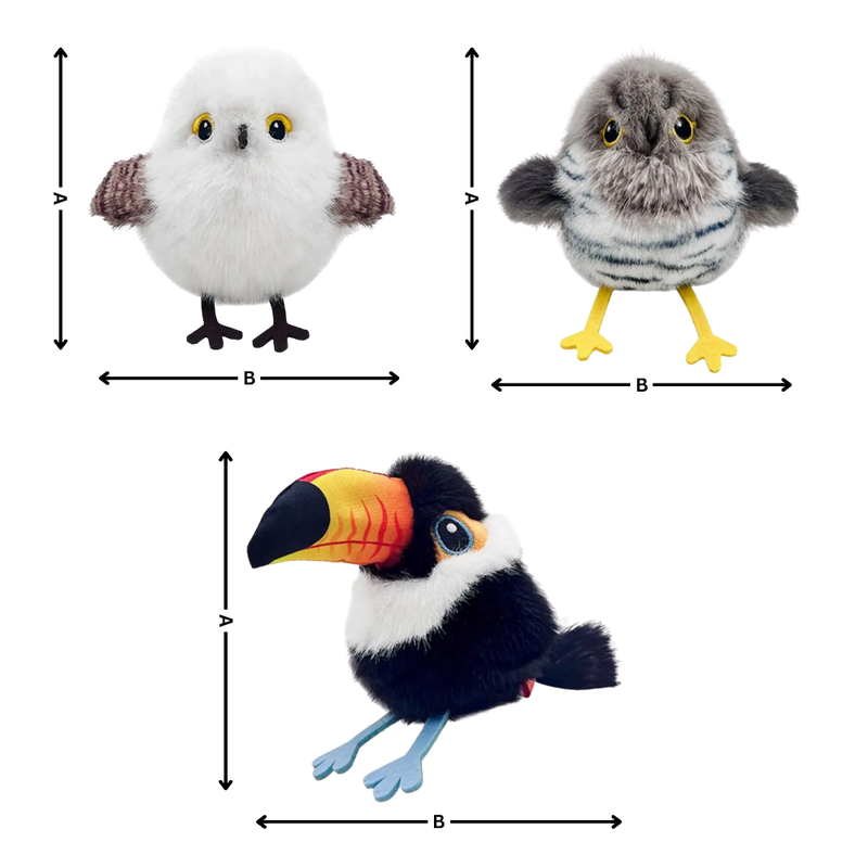 Cat Lifelike Interactive Bird Toy