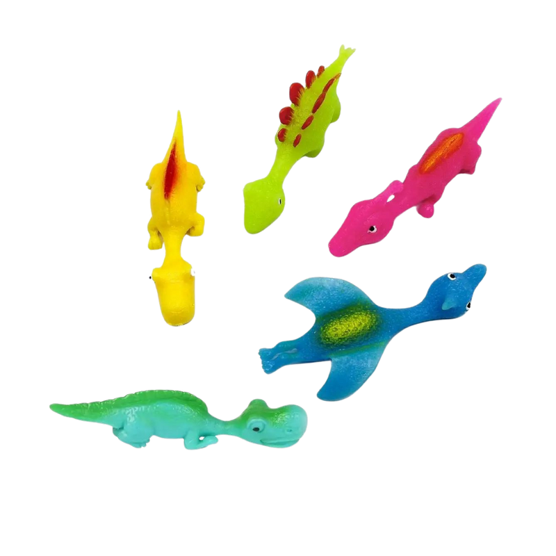 Sticky Slingshot Finger Dinosaur