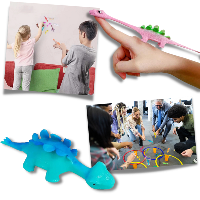 Sticky Slingshot Finger Dinosaur