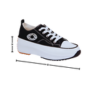 Comfortably Elevated Slip-Free Canvas Sneaker