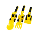 Creative Constructive Eating Plate and Utensils Set