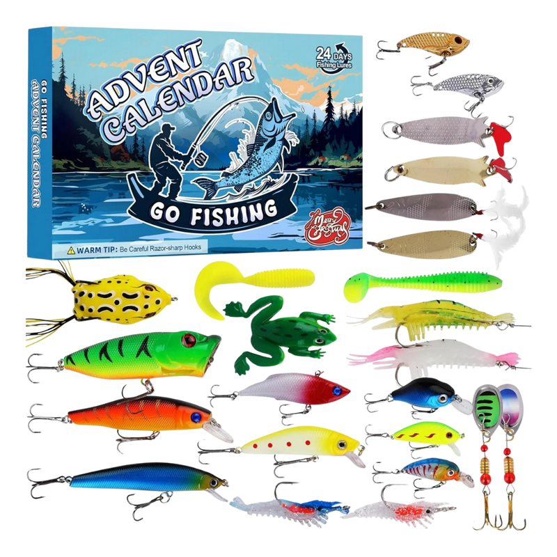 Daily Surprises Fishing Advent Calendar