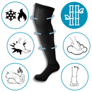 Diabetic compression socks